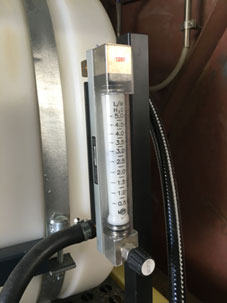 Product Spray Flowmeter Product Spray Flowmeter